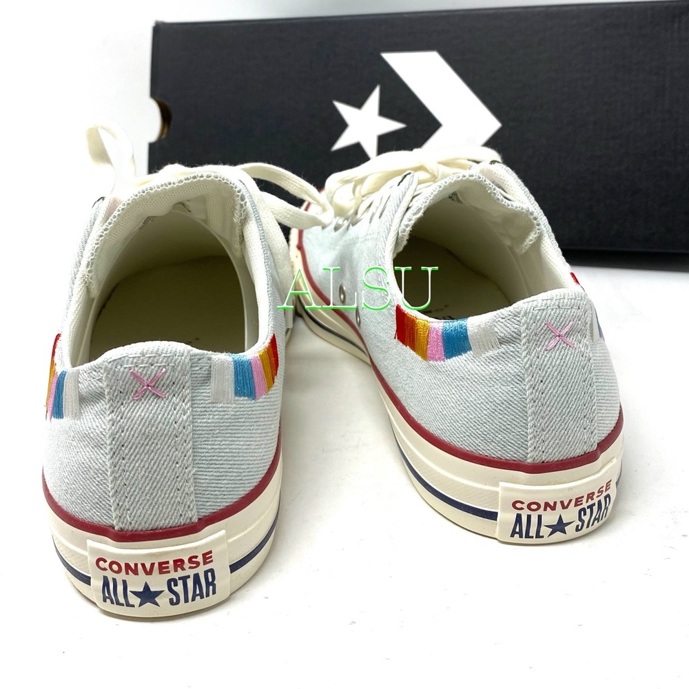 Converse Ctas Canvas Low Top Blue Tint Multi Women - Picture 10 of 11